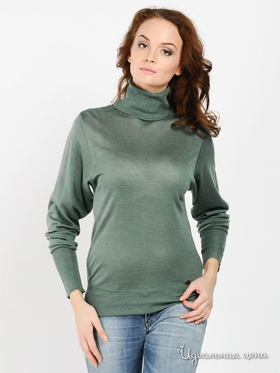 Водолазка GAS, цвет цвет зеленый