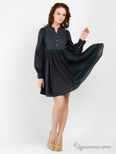 Платье GAS, цвет цвет синий