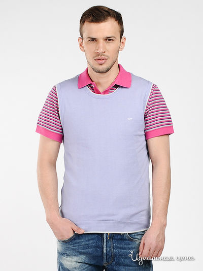 Жилет GAS, цвет цвет голубой