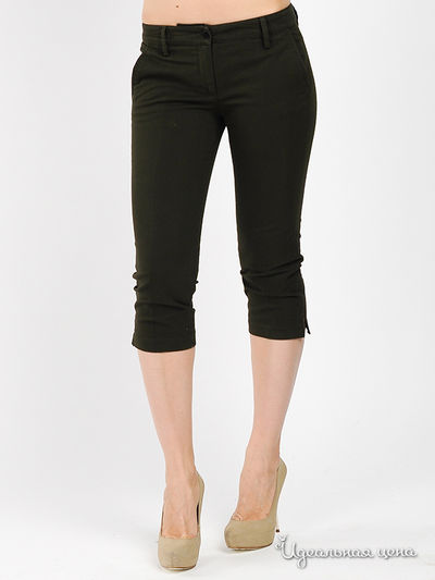 Капри GAS, цвет цвет темно-зеленый