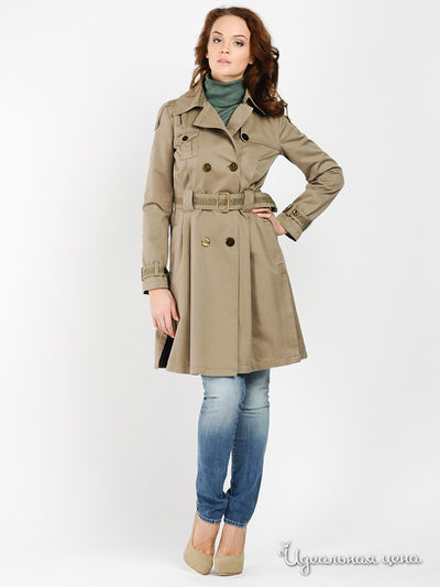 Плащ GAS, цвет цвет коричневый