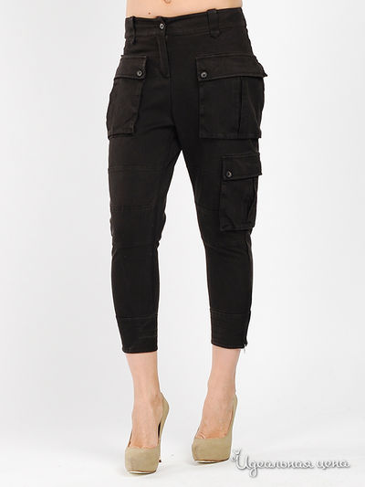 Капри GAS, цвет цвет темно-коричневый