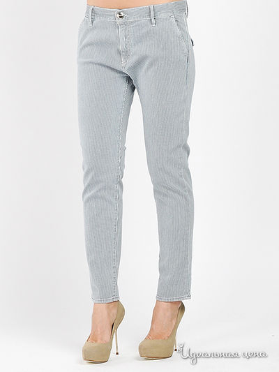 Брюки GAS, цвет цвет синий / белый