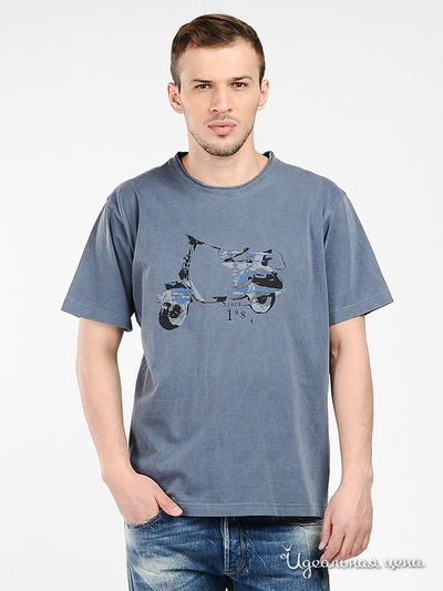 Футболка GAS, цвет цвет синий