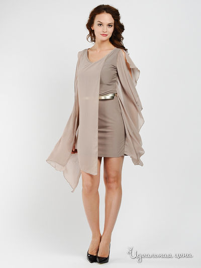 Платье DEXTEE, цвет цвет каппучино