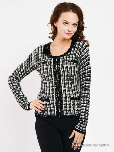 Твинсет Leo Guy, цвет цвет черный / белый