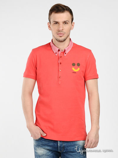 Поло Moschino, цвет цвет красный