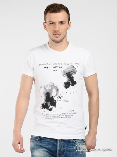 Футболка Moschino, цвет цвет белый