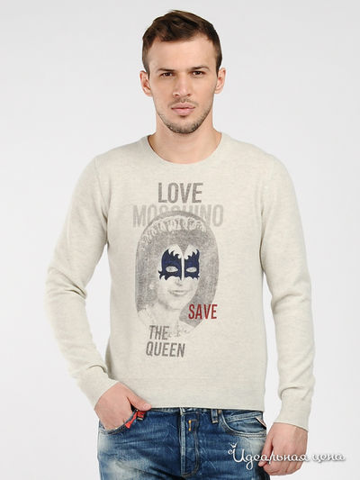 Джемпер Love Moschino, цвет цвет бежевый