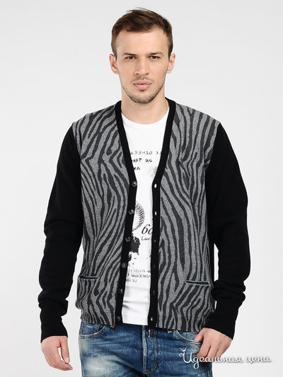 Кардиган Love Moschino, цвет цвет черный / дымчатый