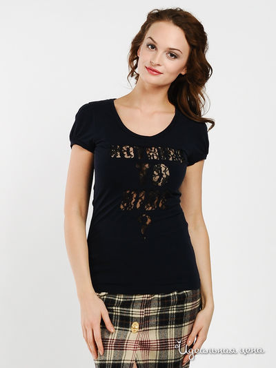 Футболка Love Moschino, цвет цвет синий