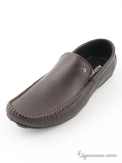 Мокасины Alexandro, цвет цвет коричневый