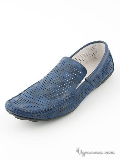 Мокасины Alexandro, цвет цвет синий