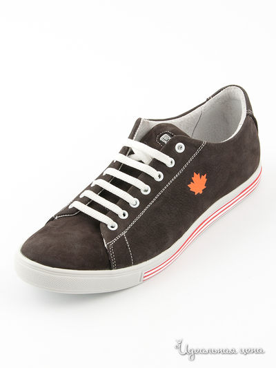 Кеды Ditas, цвет цвет коричневый