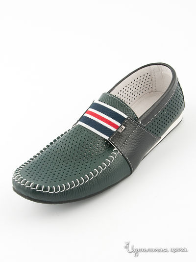 Мокасины Alexandro, цвет цвет серо-зеленый