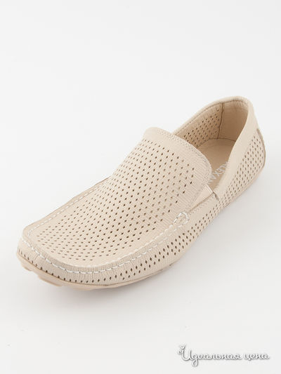 Мокасины Alexandro, цвет цвет молочный