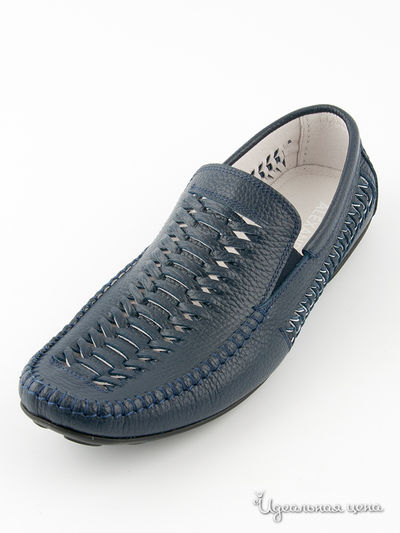 Мокасины Alexandro, цвет цвет синий