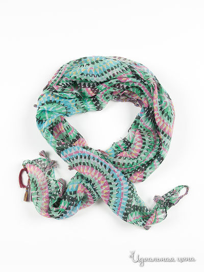 Палантин Laura Milano, цвет цвет зеленый