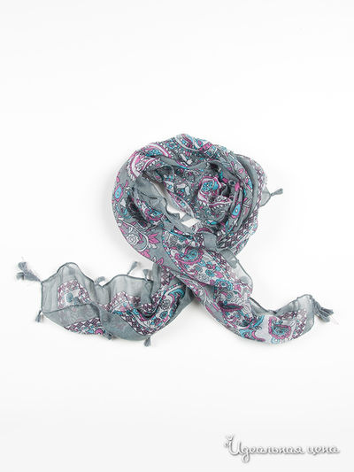 Платок Laura Milano, цвет цвет серый