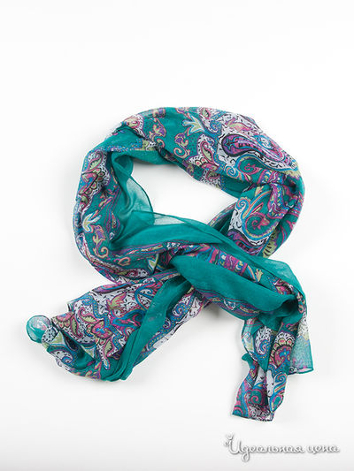 Палантин Laura Milano, цвет цвет бирюзовый