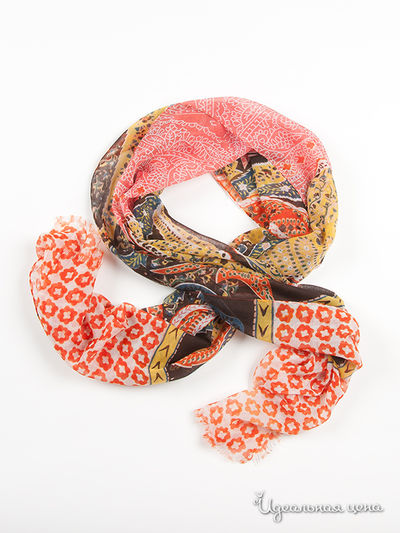 Палантин Laura Milano, цвет цвет розово-коричневый