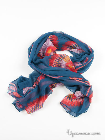 Палантин Laura Milano, цвет цвет синий