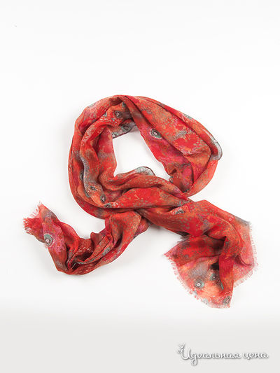 Палантин Laura Milano, цвет цвет красный