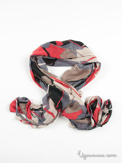 Палантин Laura Milano, цвет цвет черно-бежевый