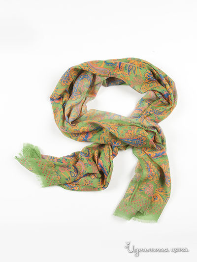 Палантин Fiona Fantozzi, цвет цвет зеленый