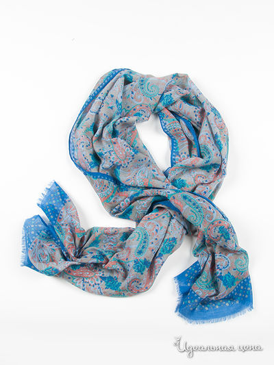 Палантин Fiona Fantozzi, цвет цвет синий