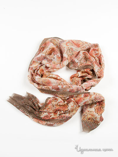 Палантин Fiona Fantozzi, цвет цвет бежевый