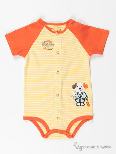 Боди Jamping beans, цвет цвет оранжевый