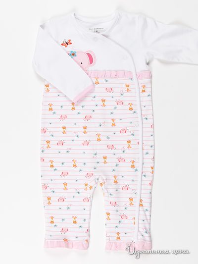 Песочник First Moments, цвет цвет белый / розовый