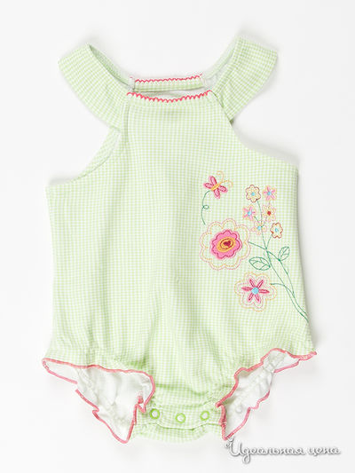 Боди First Moments, цвет цвет зеленый