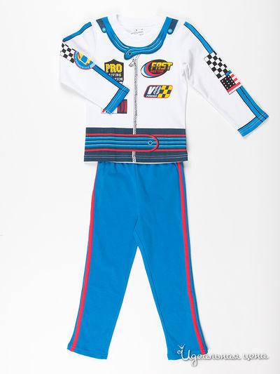 Костюм Jamping beans, цвет цвет голубой / белый