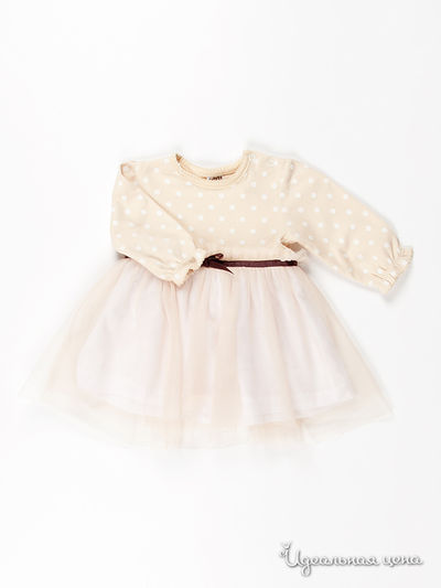 Платье Inbebe, цвет цвет бежевый