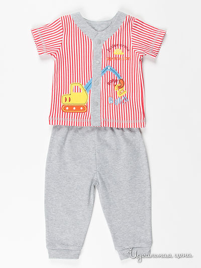 Костюм Inbebe, цвет цвет серый / мультиколор