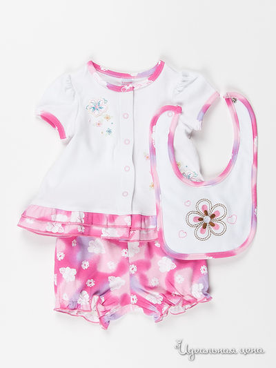 Туника Kamacar, цвет цвет белый / малиновый