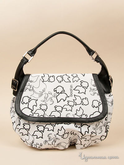 Сумка GoldFish, цвет цвет белый / черный