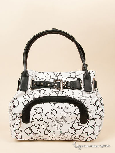 Сумка GoldFish, цвет цвет белый / черный