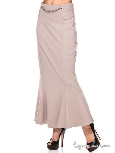 Юбка Luna, цвет цвет бежевый