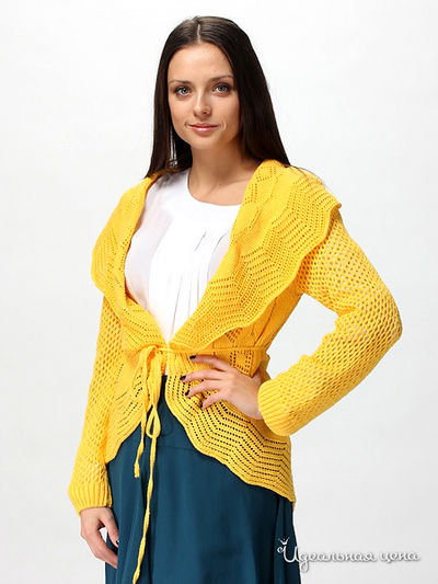 Кардиган VIDOVIC, цвет цвет желтый