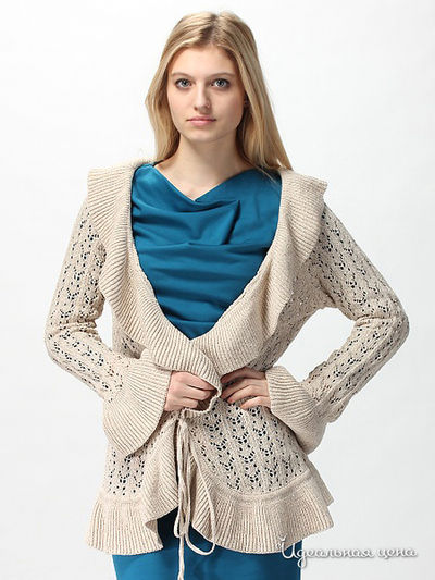 Кардиган VIDOVIC, цвет цвет бежевый