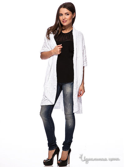 Кардиган VIDOVIC, цвет цвет белый