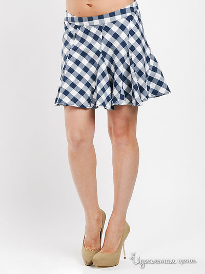 Юбка Tommy Hilfiger, цвет цвет синий / белый