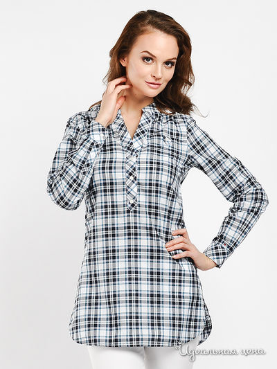 Туника Tommy Hilfiger, цвет цвет синий / белый