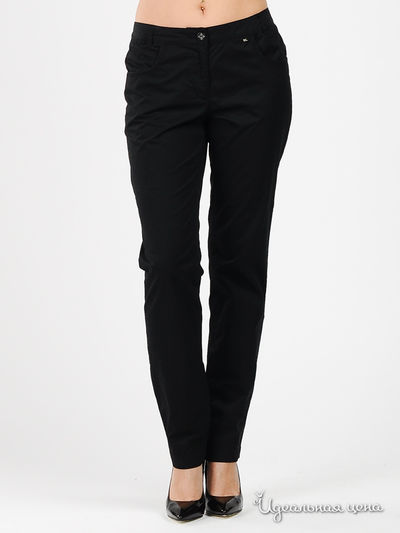 Брюки Finn-Flare, цвет цвет черный