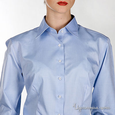 Рубашка Alonzo Corrado женская, цвет нежно-голубой