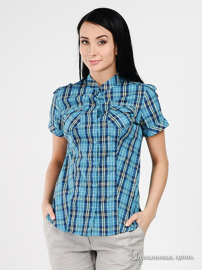 Рубашка Finn-Flare, цвет цвет синий / голубой