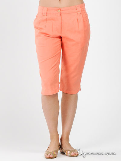 Бриджи Finn-Flare, цвет цвет коралловый